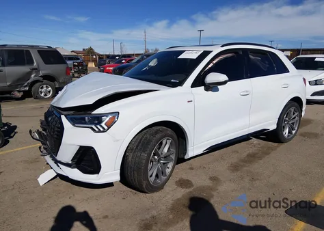 2023 Audi Q3 Premium Plus 45 Tfsi S Line Quattro Tiptronic z USA, uszkodzony, nr VIN WA1EECF35P1122314